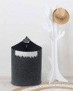 Set of 3 Kids Felt Small, Medium, Large,Toy Organizer,Baby Clothes Nursery, Basket Kids Laundry Hamper